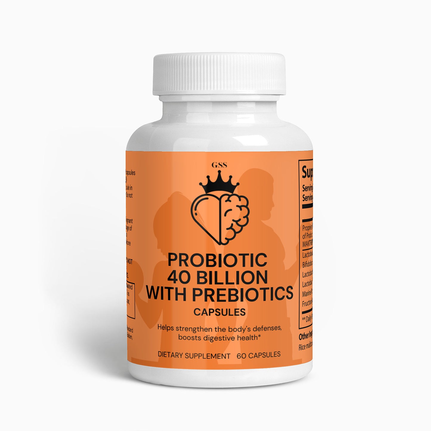 Probiotic 40 Billion with Prebiotics